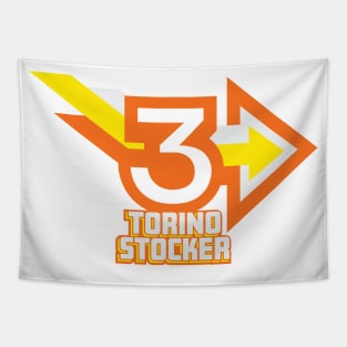 1977 - Torino Stocker Stacked (White) Tapestry