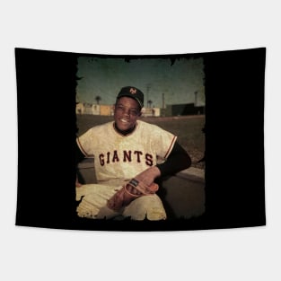 Willie Mays - Center Field (12) Tapestry