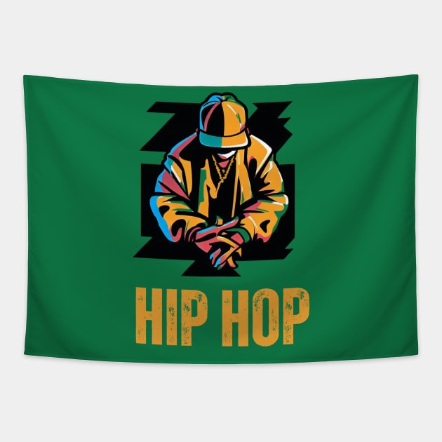 Hip Hop Geometric Tapestry by Syntax Wear