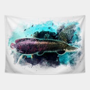 ☸ ARAPAIMA ☸ River Monster Souvenir for the true Fishing fans / Pirarucu / Paiche Tapestry