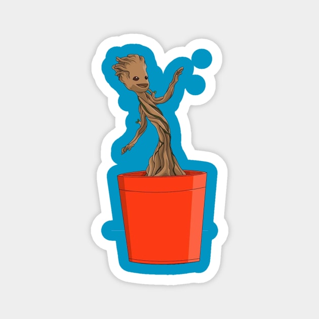 baby groot Magnet by dubcarnage