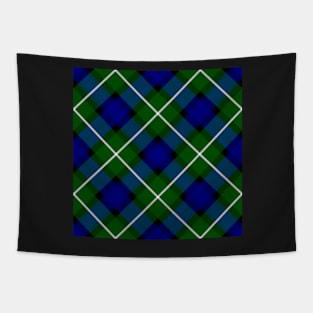 Tartan fantasy 12 small Tapestry