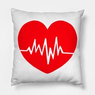 Heart beats Pillow