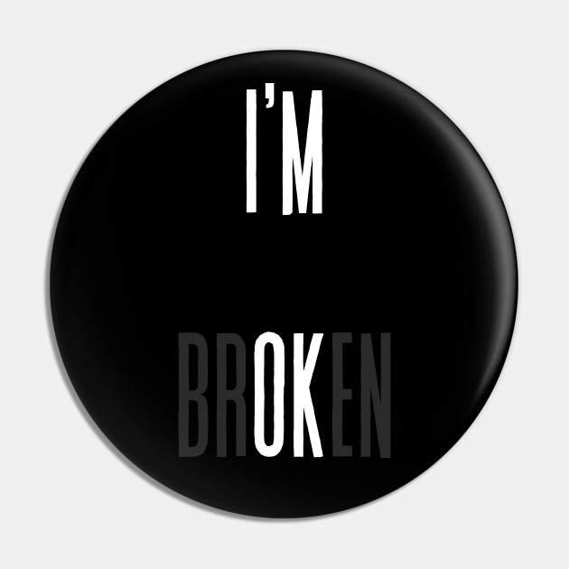 Multicolor 16x16 I'm Not OK Mental Health Awareness Gifts I'm Broken I'm OK Throw Pillow Multicolor 16x16 I'm Not OK Mental Health Awareness Gifts I'm Broken I'm OK Throw Pillow