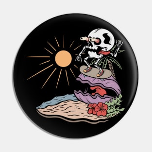 Skate or die Pin