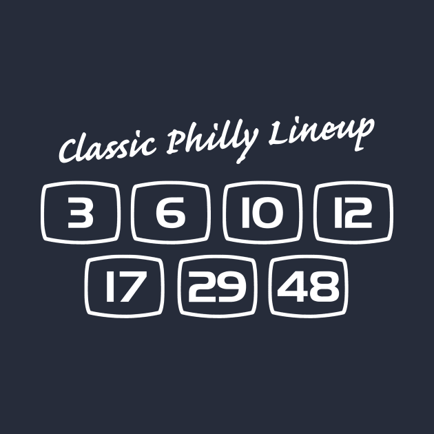 Classic Philly Lineup by GloopTrekker