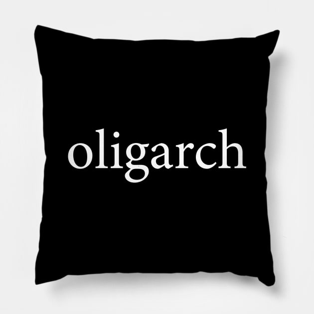 oligarch Pillow by NeilGlover