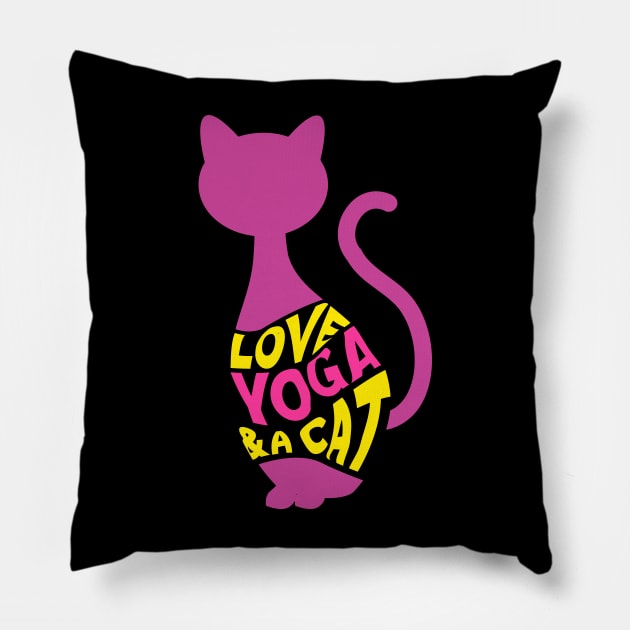 Love, Yoga, and a Cat Pillow by ardp13