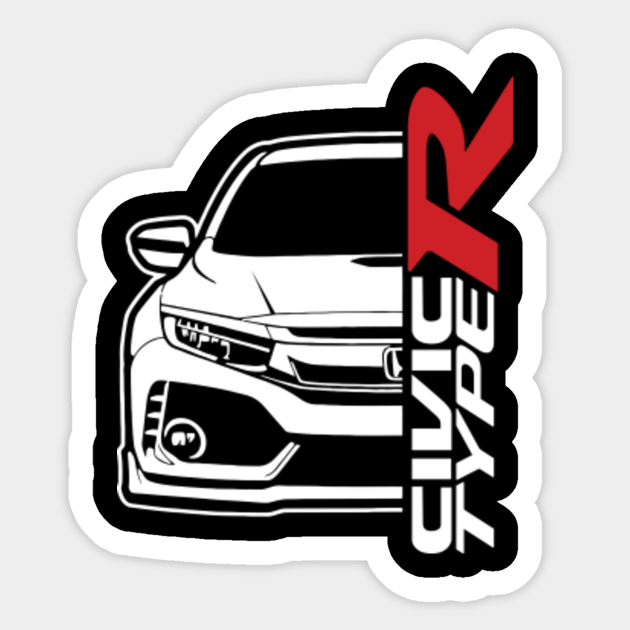 Genzo FK8 TypeR Sticker - Civic - Sticker