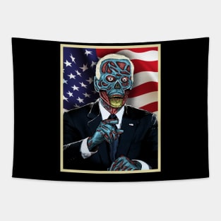 They Live US President Tapestry