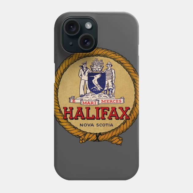 Vintage Halifax Nova Scotia Phone Case by Kujo Vintage