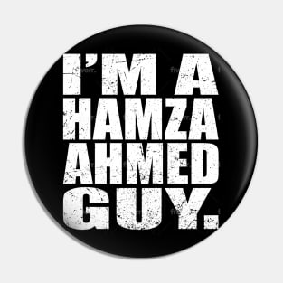 Paul Heyman Hamza Ahmed Wrestling Self Improvement Parody T Shirt Wrestling Pin