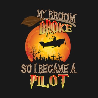 Pilot funny Halloween shirt. T-Shirt