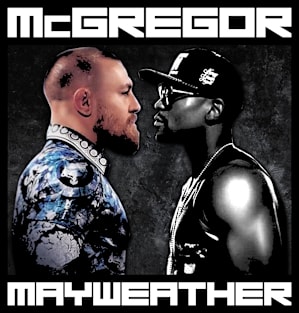 McGregor vs Mayweather - McGregor Fan Magnet