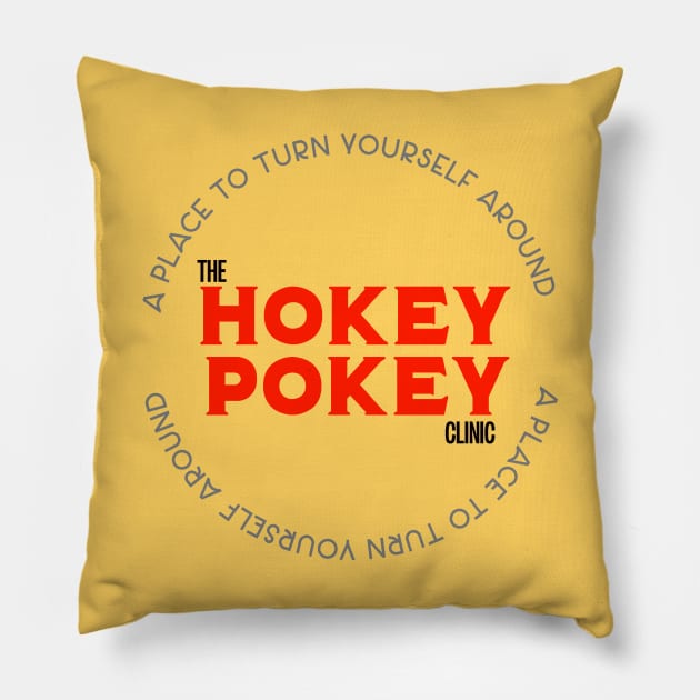 hokey pokey Pillow by richhwalsh