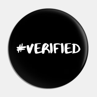 Social Media Verified! Pin