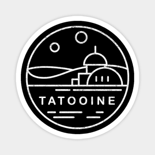 Tatooine - modern vintage logo Magnet