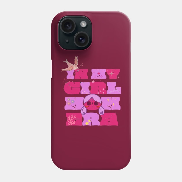 IN MY GIRL MOM ERA Phone Case by Mailee Kim