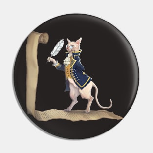 Professor Cat Pin