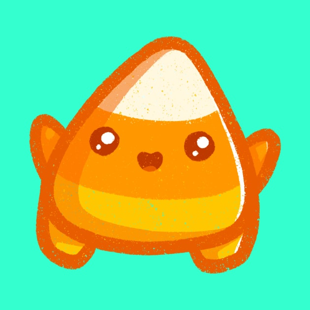 Super Cute Candy Corn - Kawaii Candy Corn by perdita00