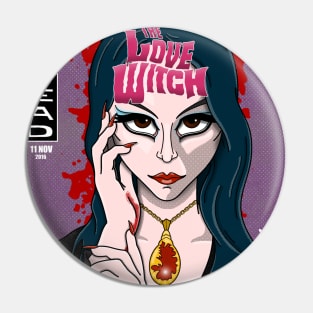 THE LOVE WITCH Purple Cover Pin