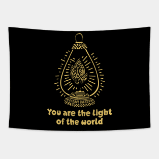 You are the light of the world Tapestry