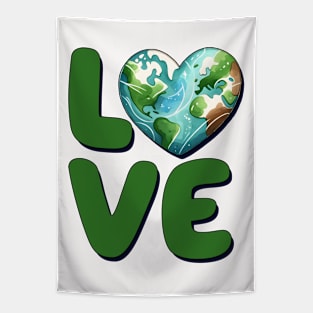 Love Earth Tapestry