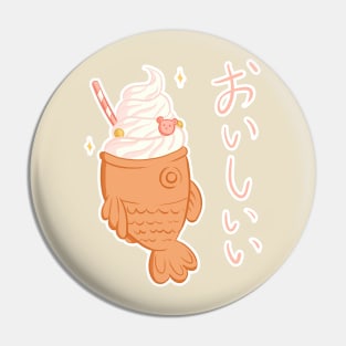 Taiyaki ice cream Pin