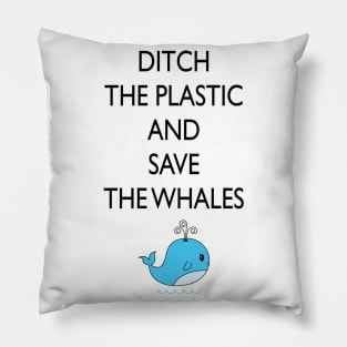 Save the Whales Pillow