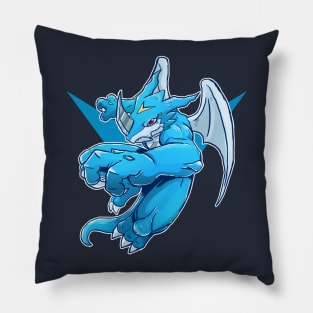 Exveemon fanart Pillow