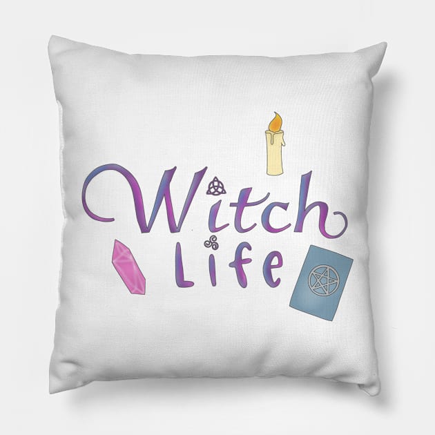 Witch life Pillow by Becky-Marie