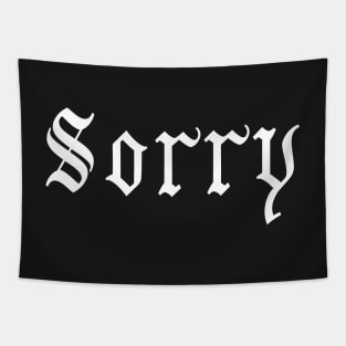 Sorry Gothic - Typography Tapestry