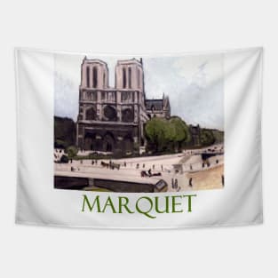 Notre Dame Cathedral by Albert Marquet Tapestry