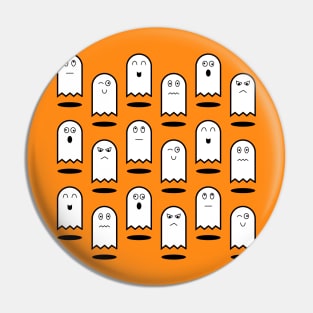 Cute Halloween Ghosts Pin