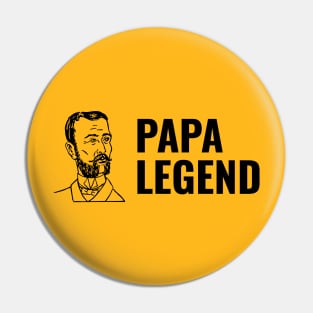 Papa Legend Pin