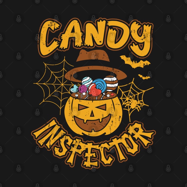 Candy Inspector funny adult Halloween by Nasher Designs