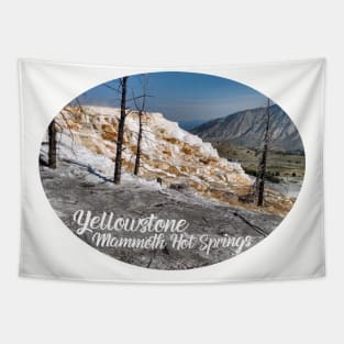 Yellowstone Mammoth Hot Springs Tapestry