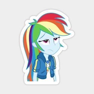 Annoyed Rainbow Dash Magnet