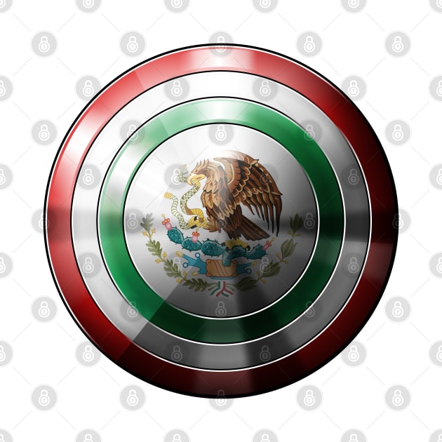 Captain Mexico shield by HEJK81