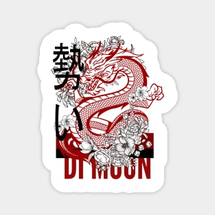 japanese dragon Magnet