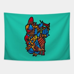 Melody In Colors Tapestry