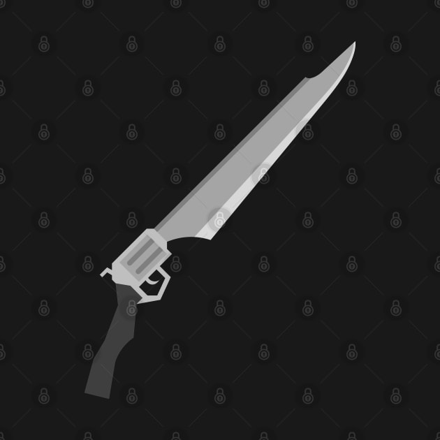 Gunblade Revolver by inotyler