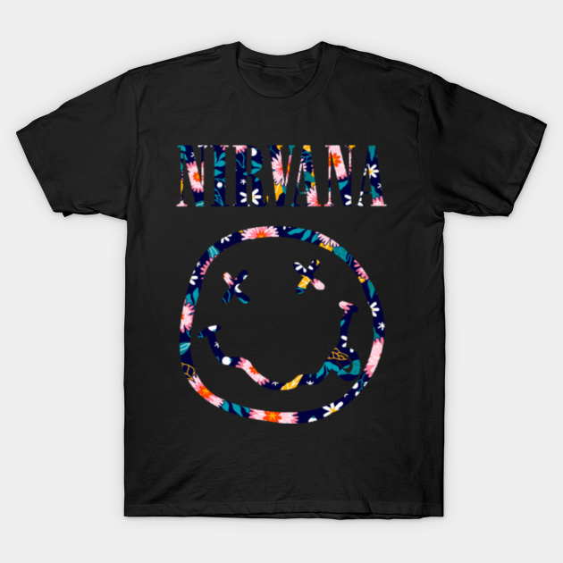 flowers smiley - Band - T-Shirt