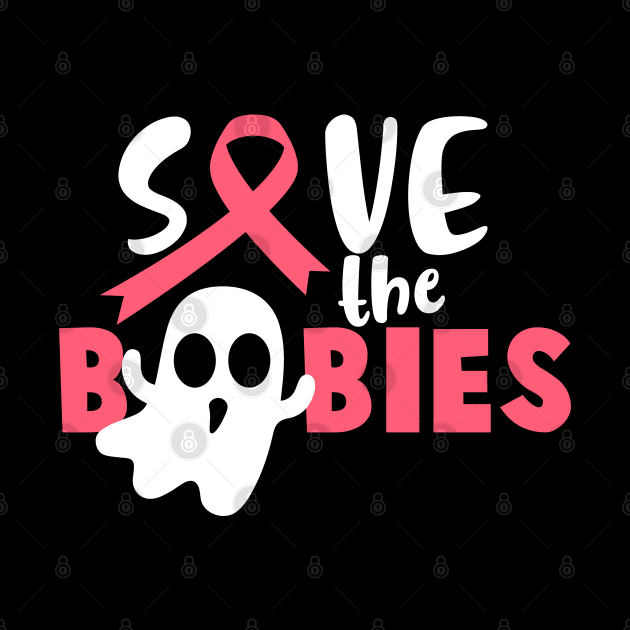 Save The Boobies Breast Cancer Awareness Pink October by stuffbyjlim