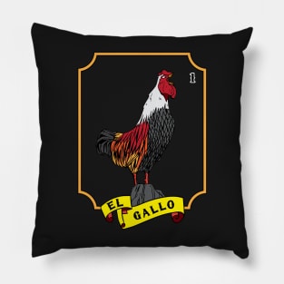 LOTERÍA: El Gallo Mexican Gift Pillow