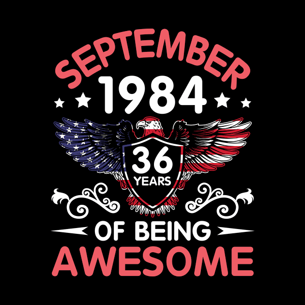 USA Eagle Was Born September 1984 Birthday 36 Years Of Being Awesome by Cowan79