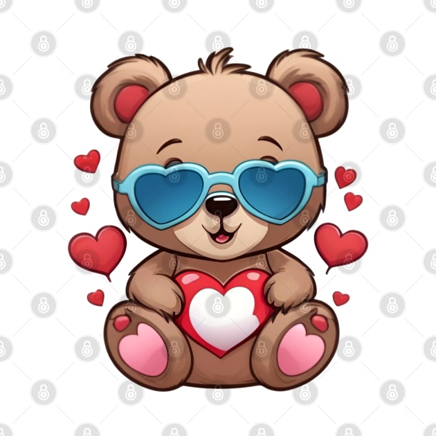 Valentine Bear by Rebirth Designs