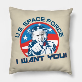 I Want YOU for U.S. Space Force! Pillow
