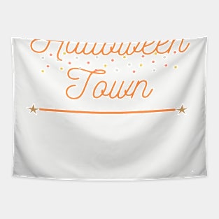 Halloween Town Tapestry