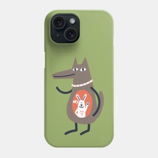 Wolf Yummie Bunny Phone Case